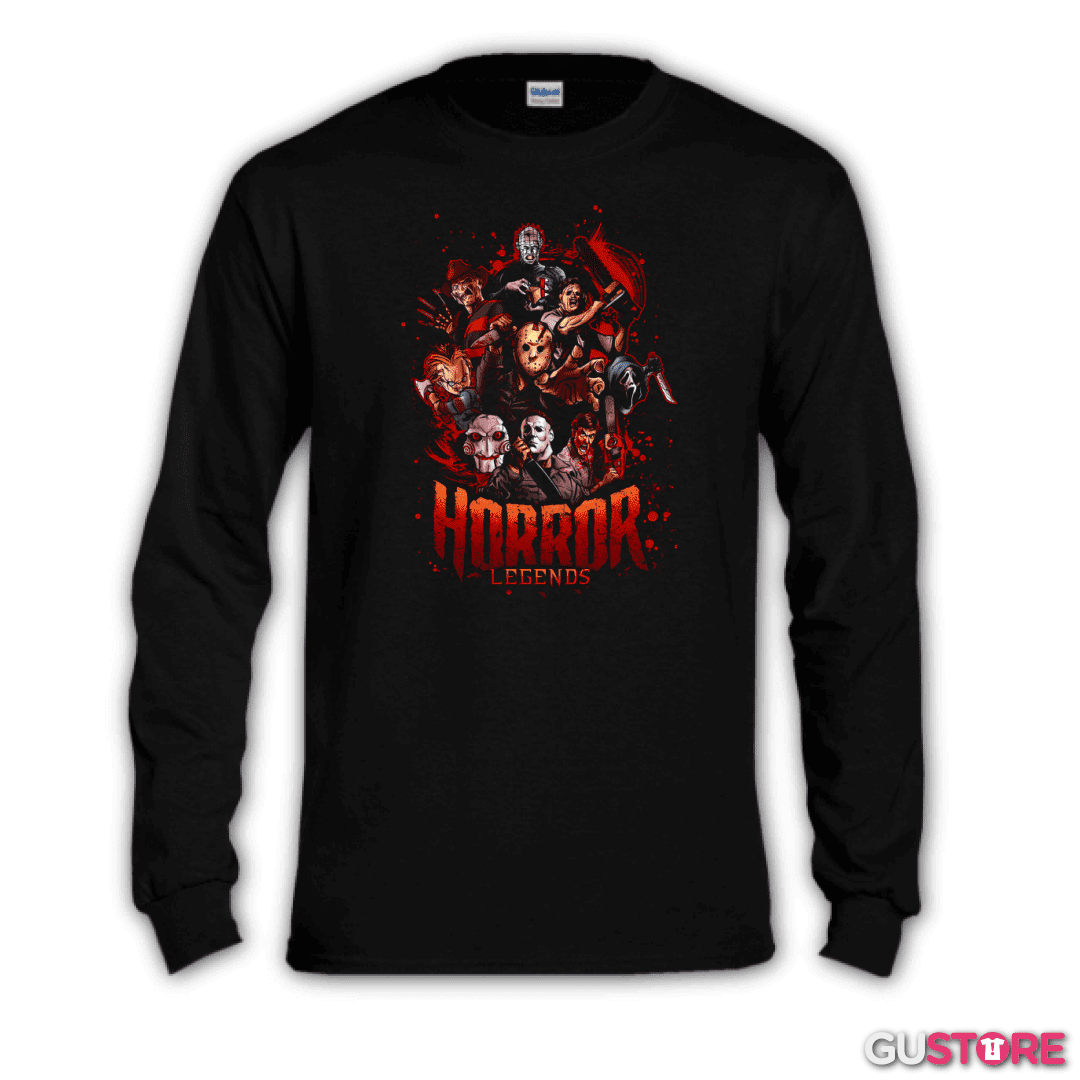 Polera manga larga Leyendas del Horror