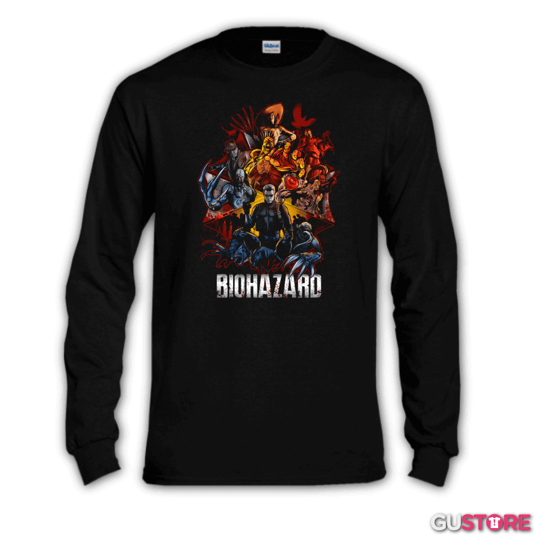 Polera manga larga Biohazard