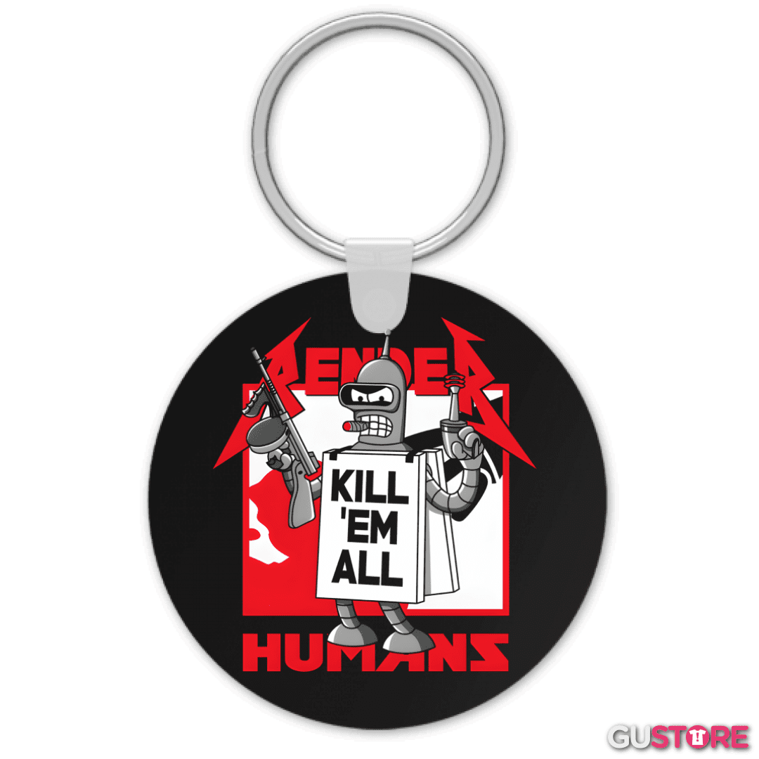 Llavero Kill Em All Humans