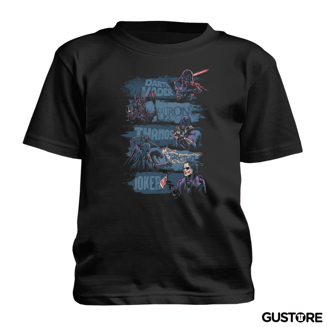 Polera de niño Villanos de Película