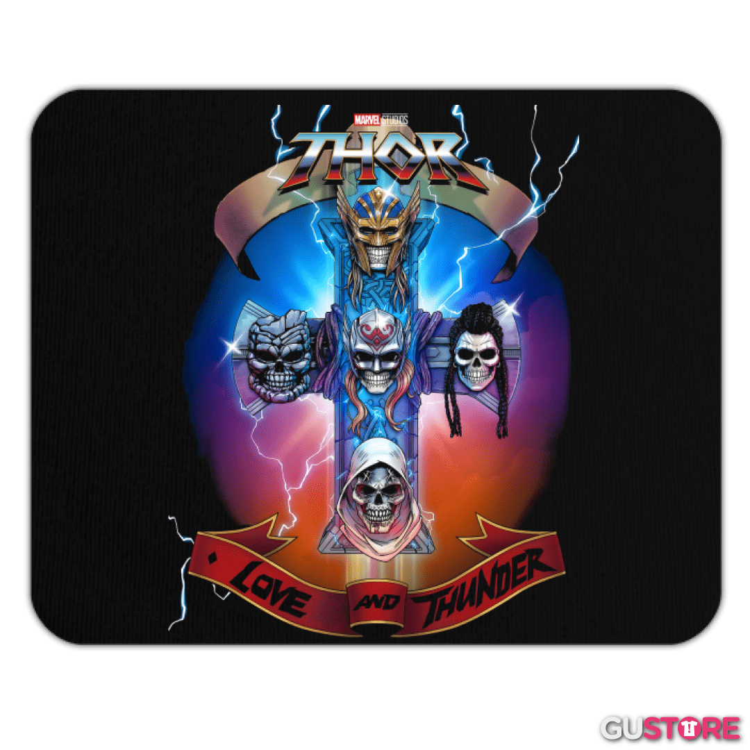 Mousepad Guns and Thunder