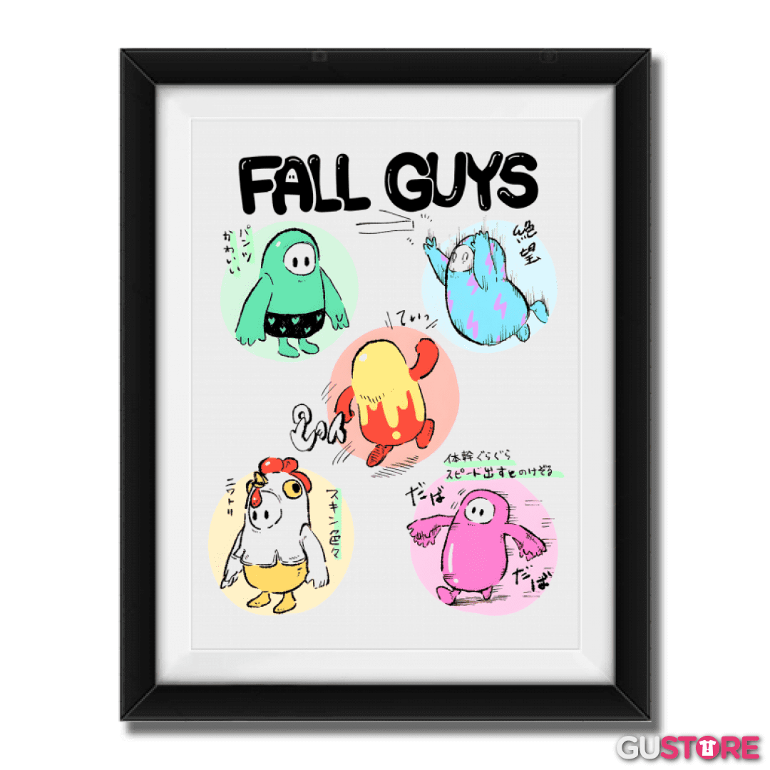 Cuadro decorativo Fall Guys