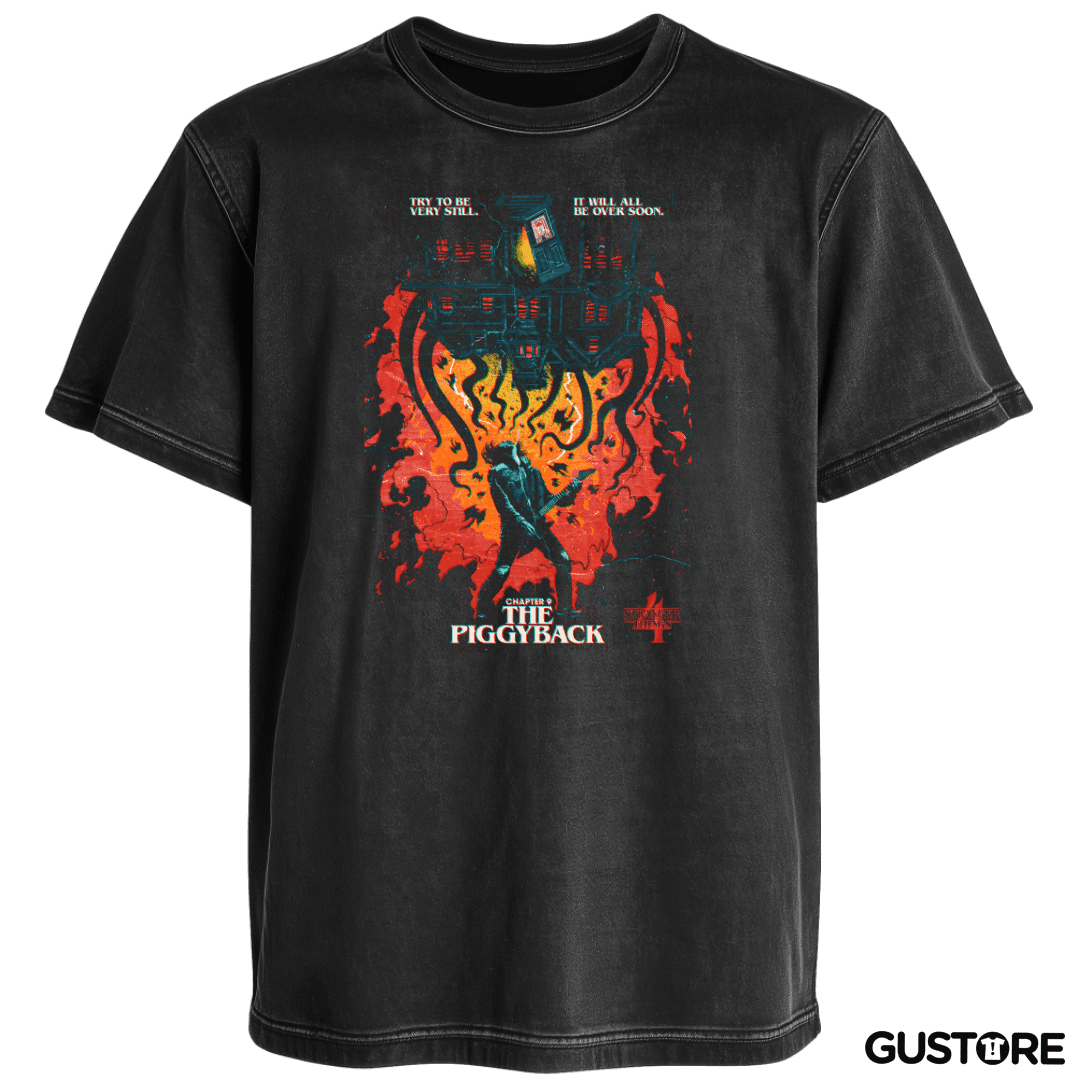 Polera desgastada The Piggyback