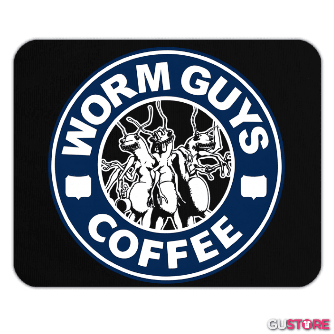 Mousepad Worm Coffee