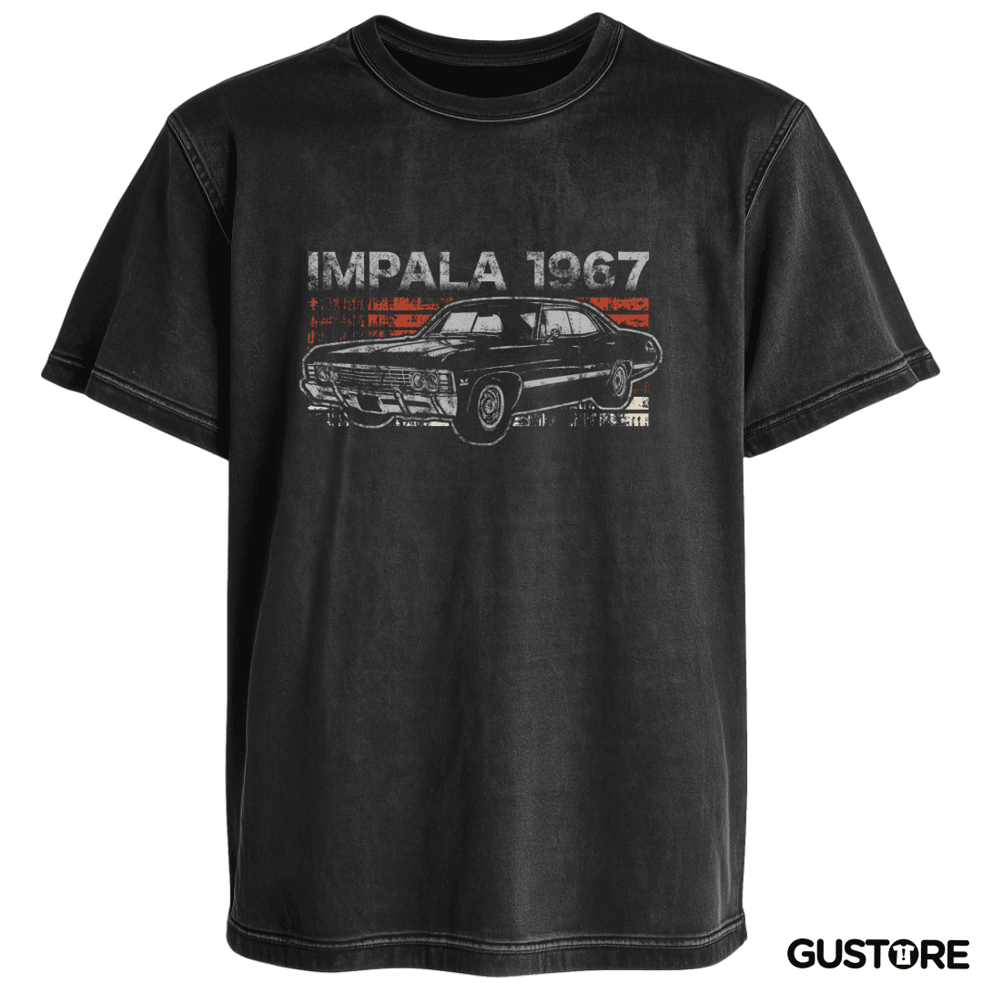 Polera desgastada Retro Impala 67