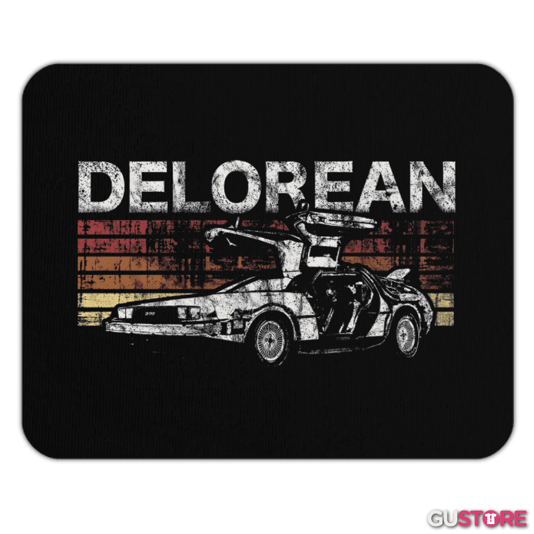Mousepad Retro Delorean