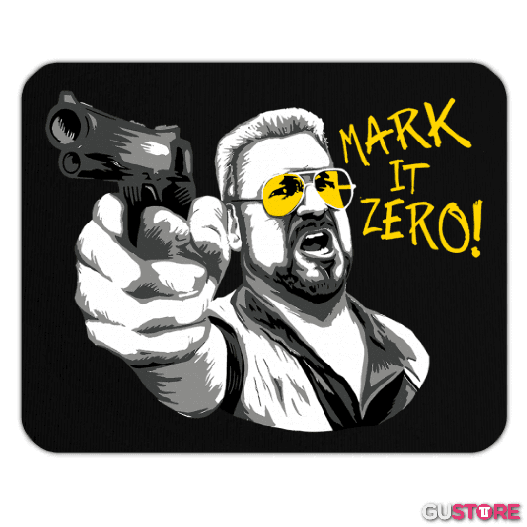 Mousepad Mark it zero