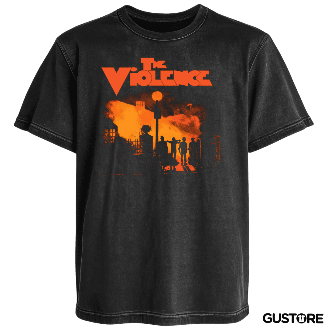 Polera desgastada Los violentos