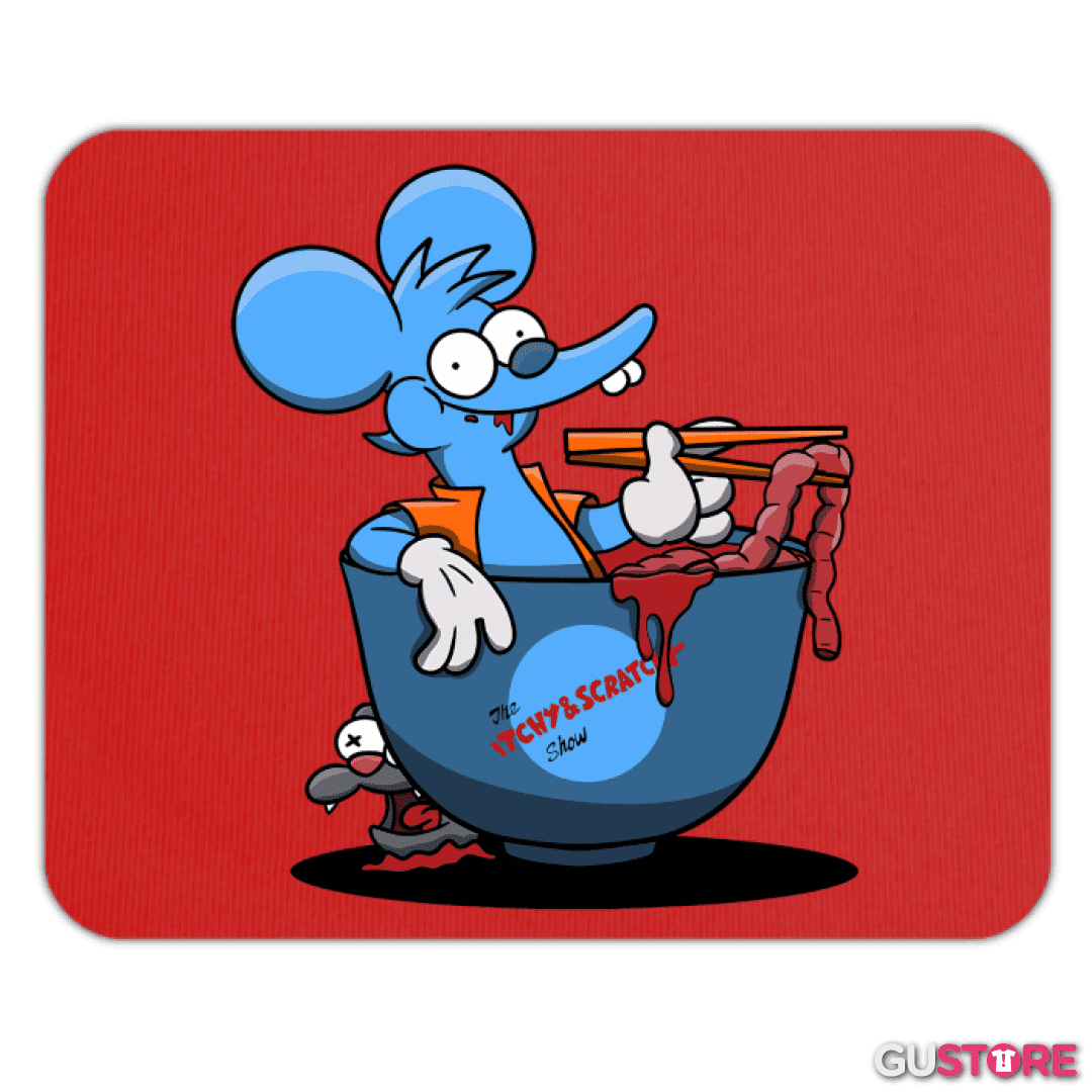 Mousepad Itchy And Scratchy Ramen