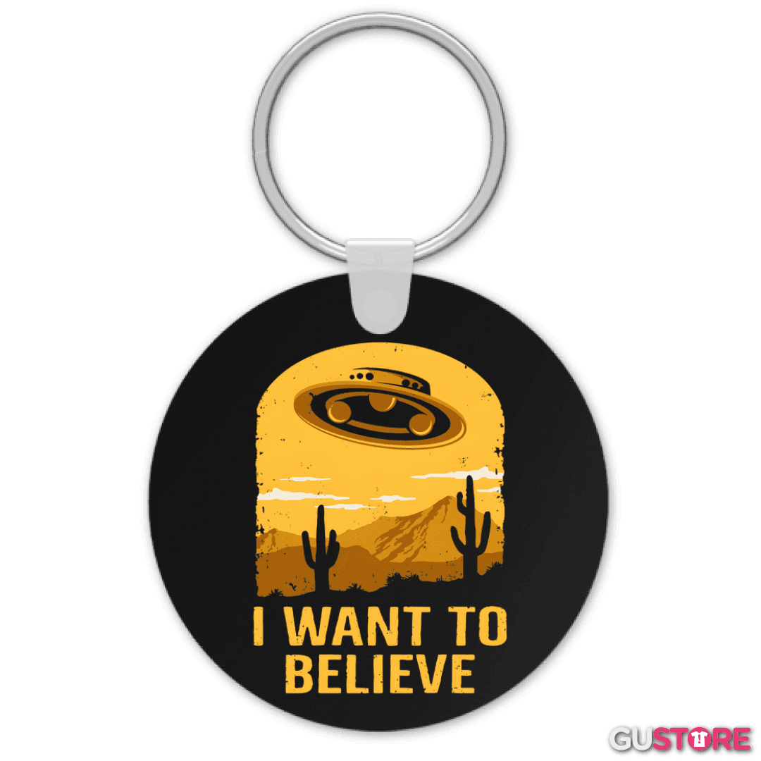 Llavero I want to believe UFO