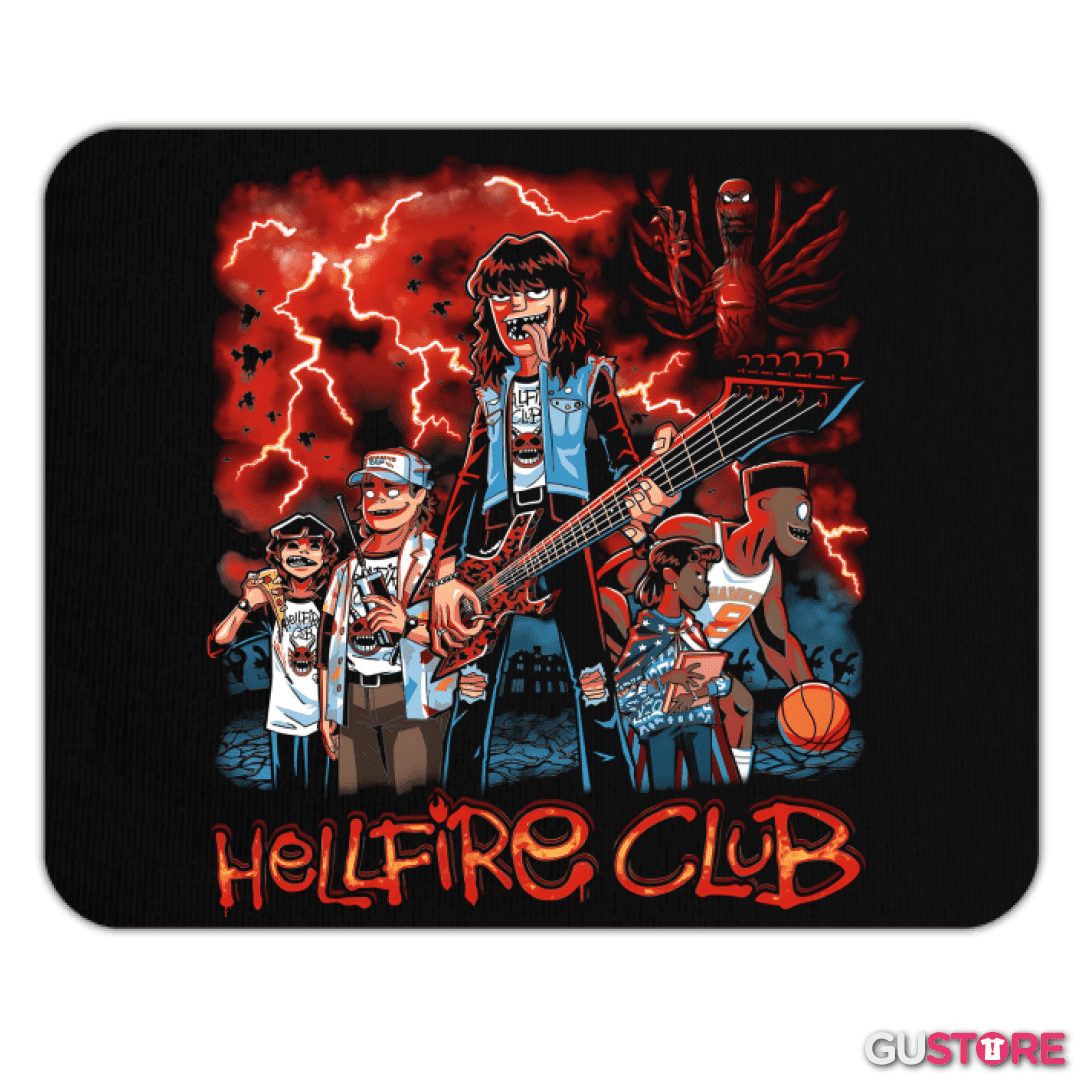 Mousepad Gorillaz Fire Club