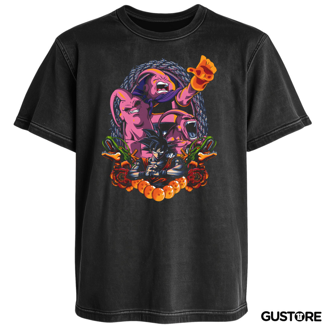 Polera desgastada Invasor de la Tierra