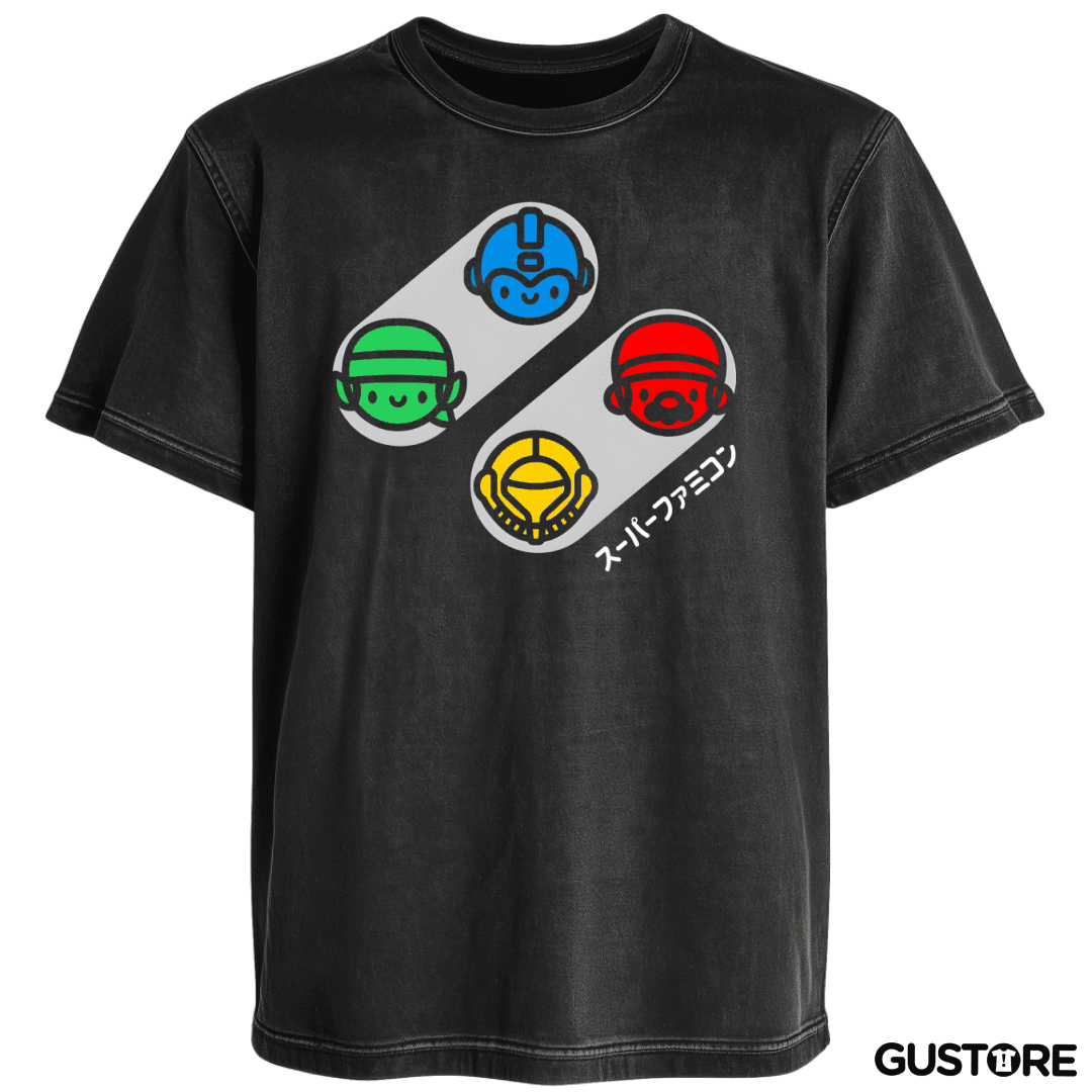 Polera desgastada Botones Clásicos