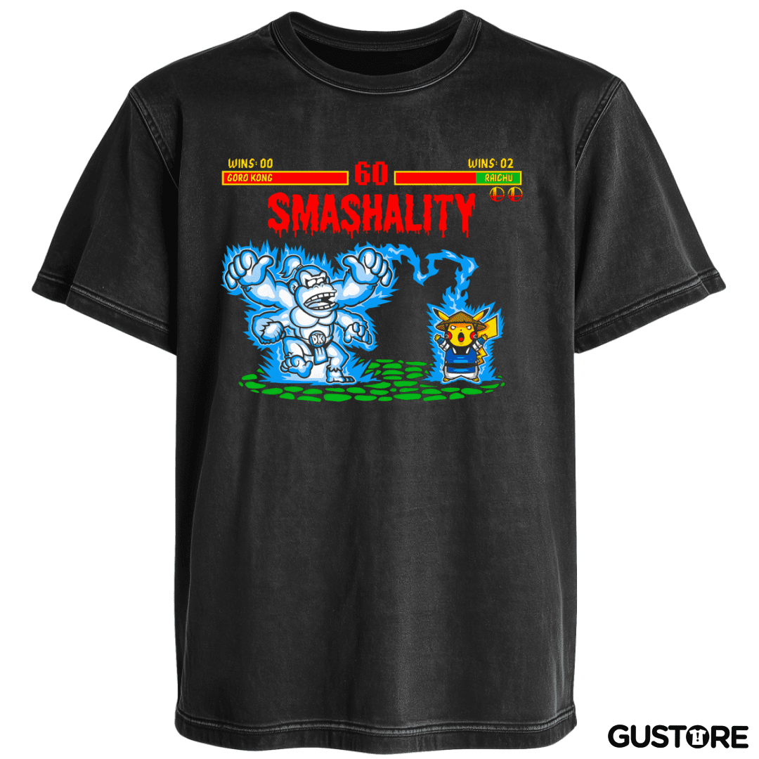 Polera desgastada Smashality