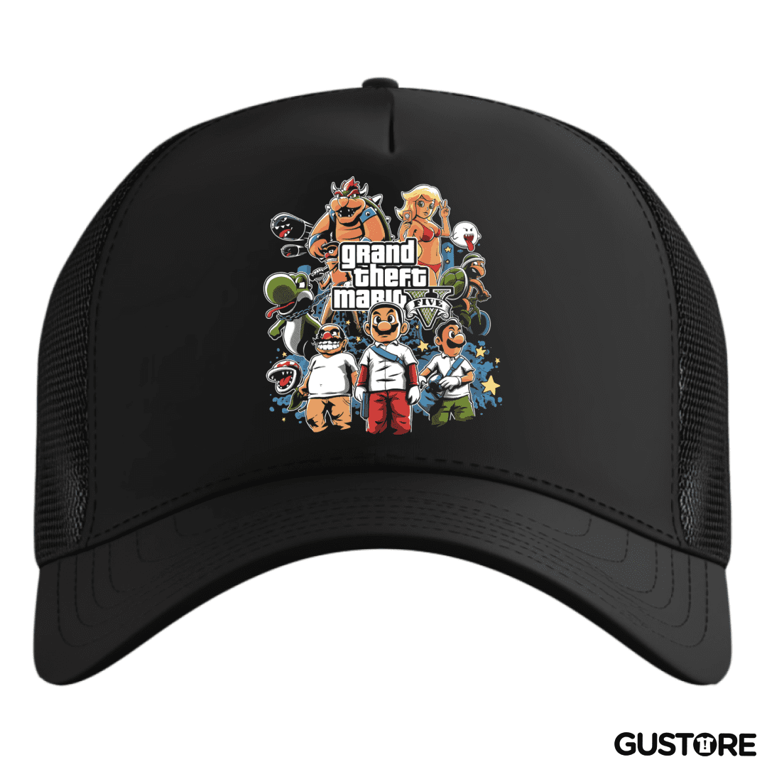 Gorro Grand Theft Bigote V