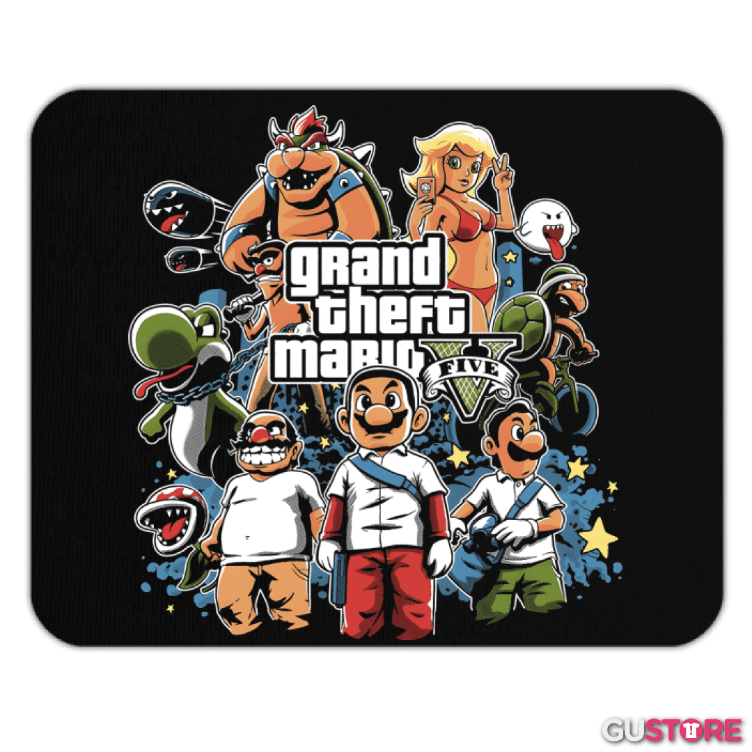 Mousepad Grand Theft Bigote V