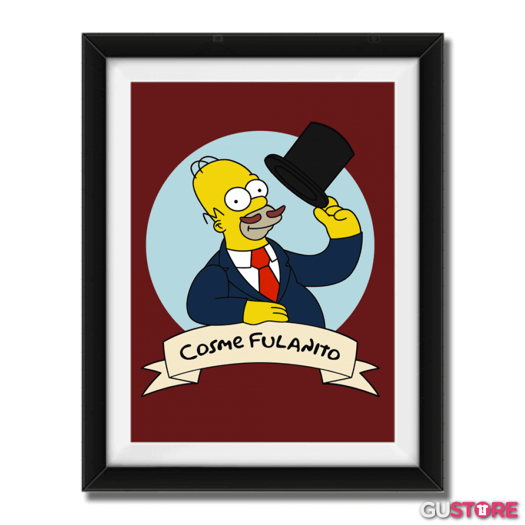 Cuadro decorativo Cosme Fulanito