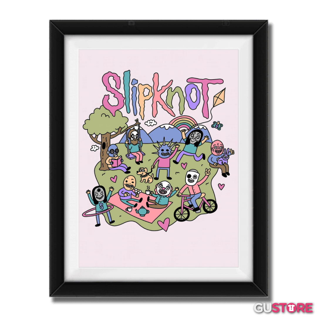 Cuadro decorativo Happy Slipknot 