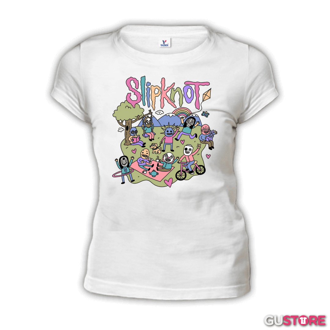 Polera de Mujer Happy Slipknot 