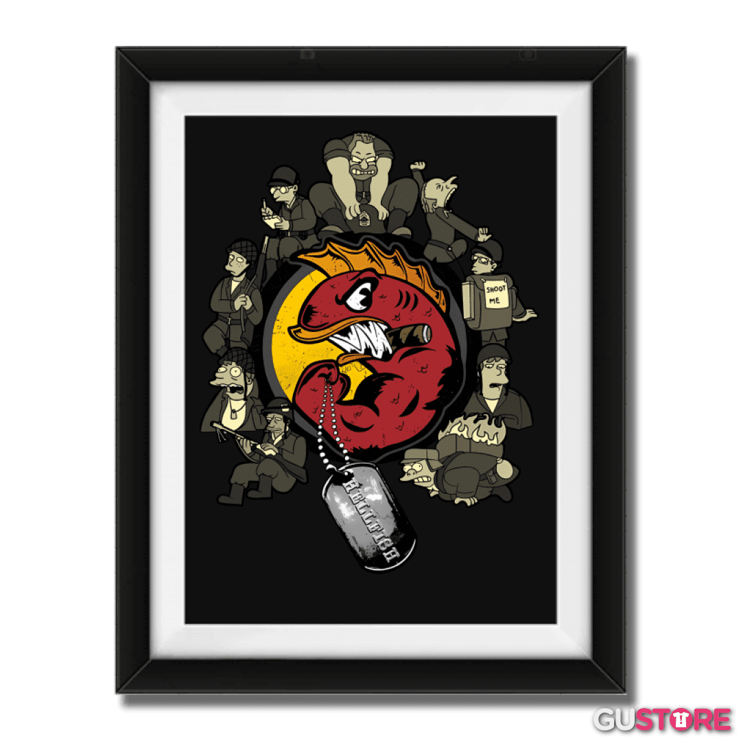 Cuadro decorativo Hellfish