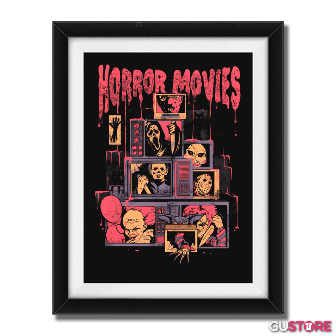 Cuadro decorativo Horror movies