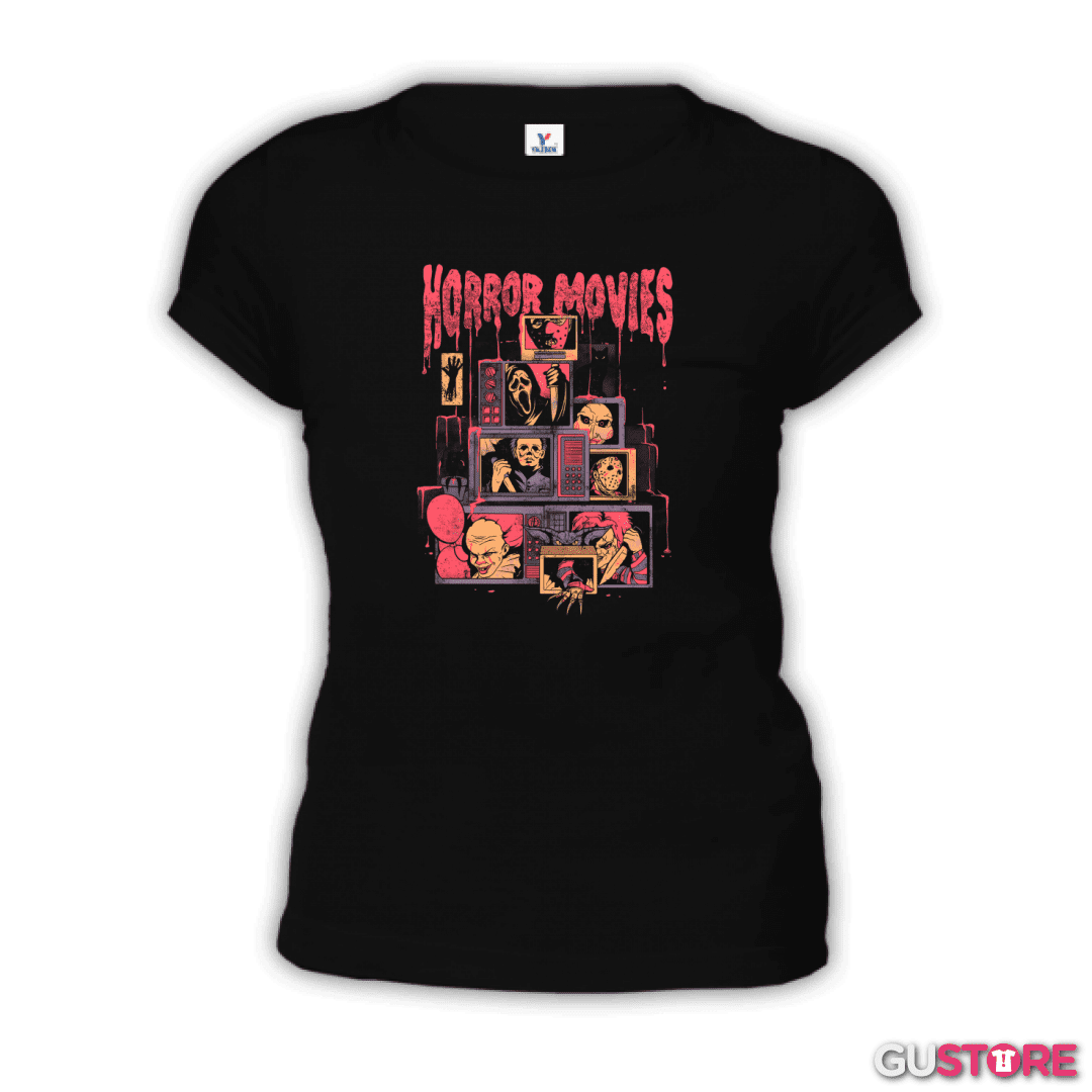 Polera de Mujer Horror movies