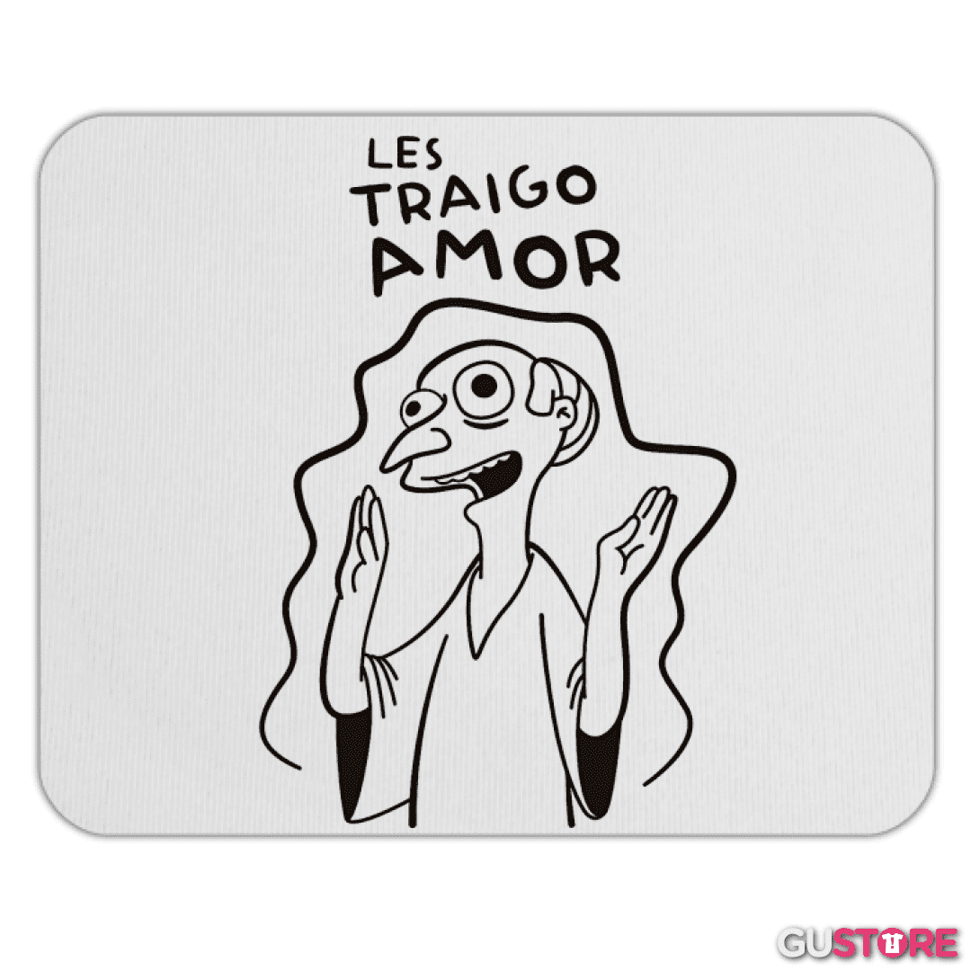 Mousepad Les Traigo Amor