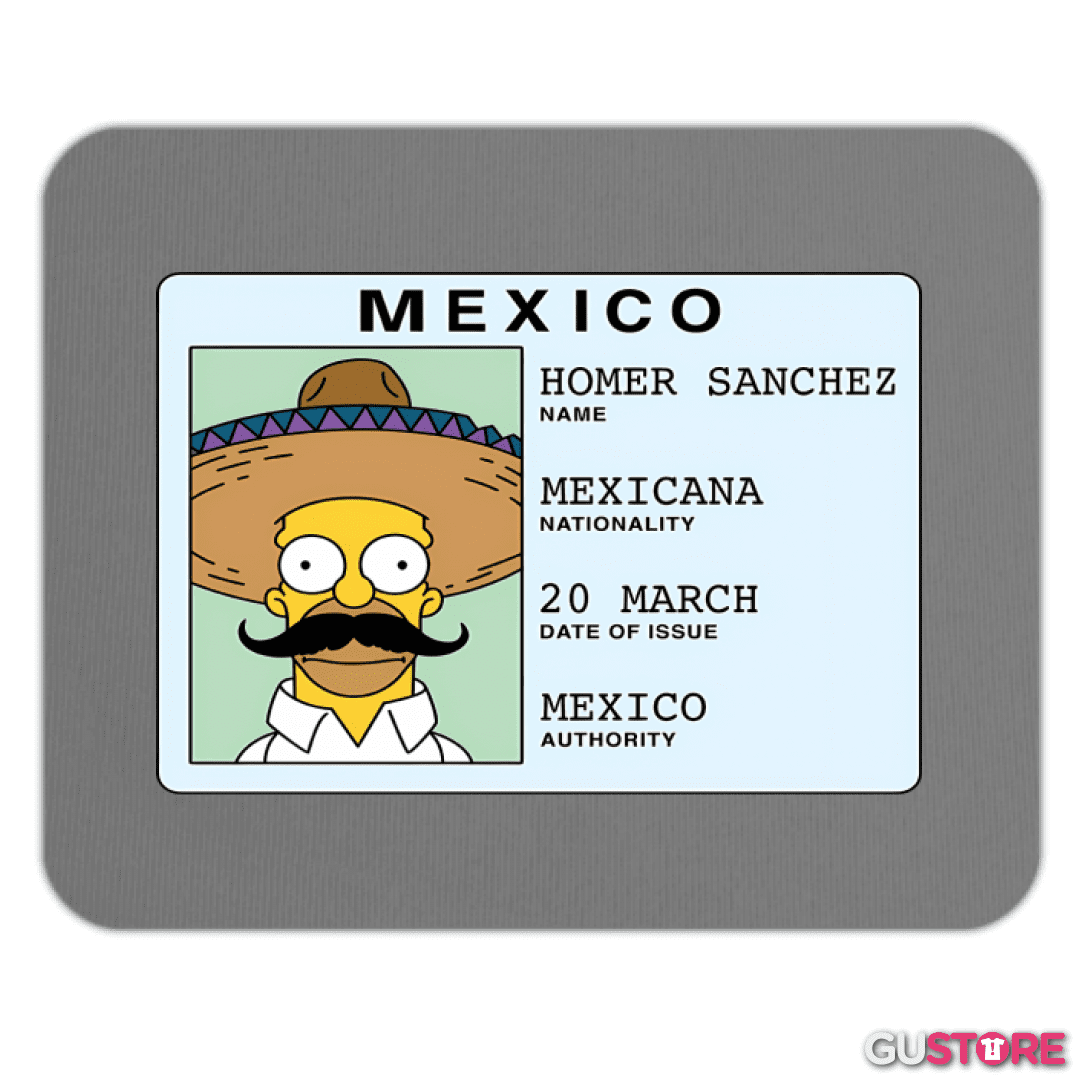 Mousepad Homer Sanchez