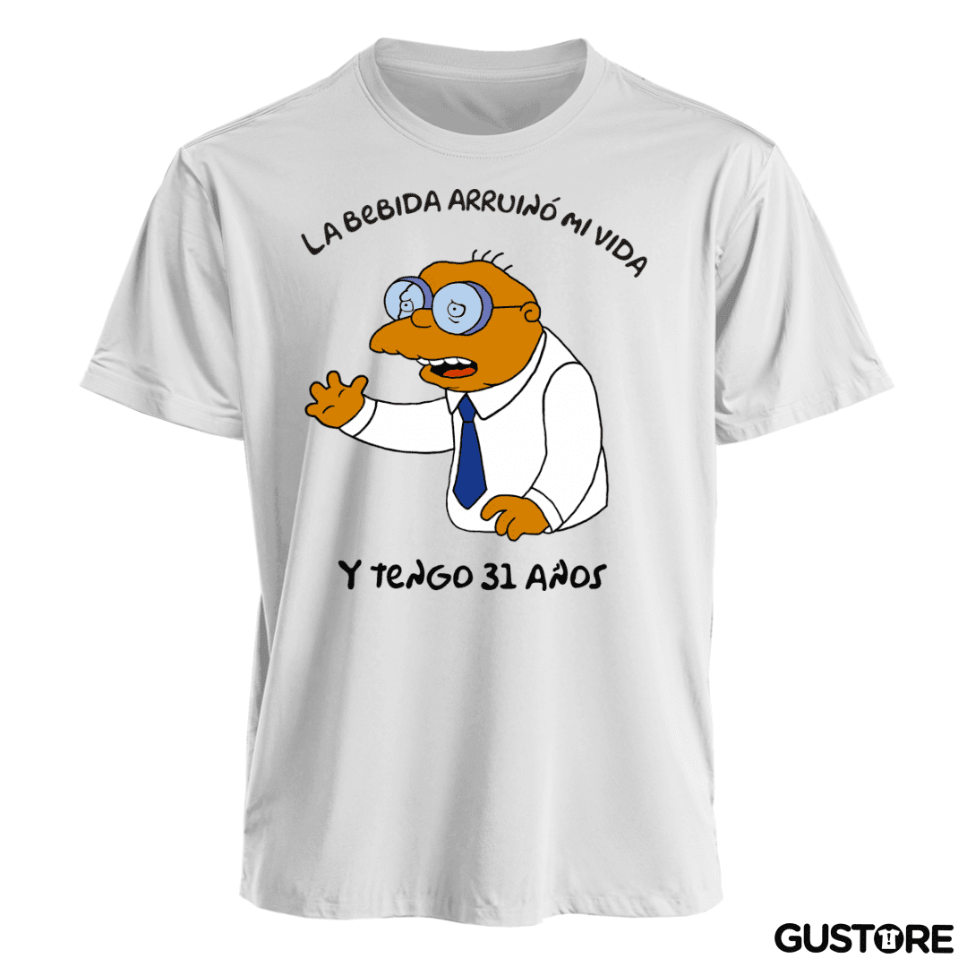 Polera La Bebida Arruinó mi Vida