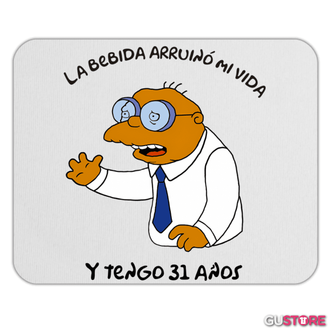 Mousepad La Bebida Arruinó mi Vida