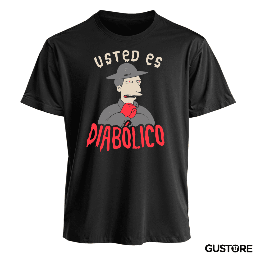 Polera Usted es Diabólico