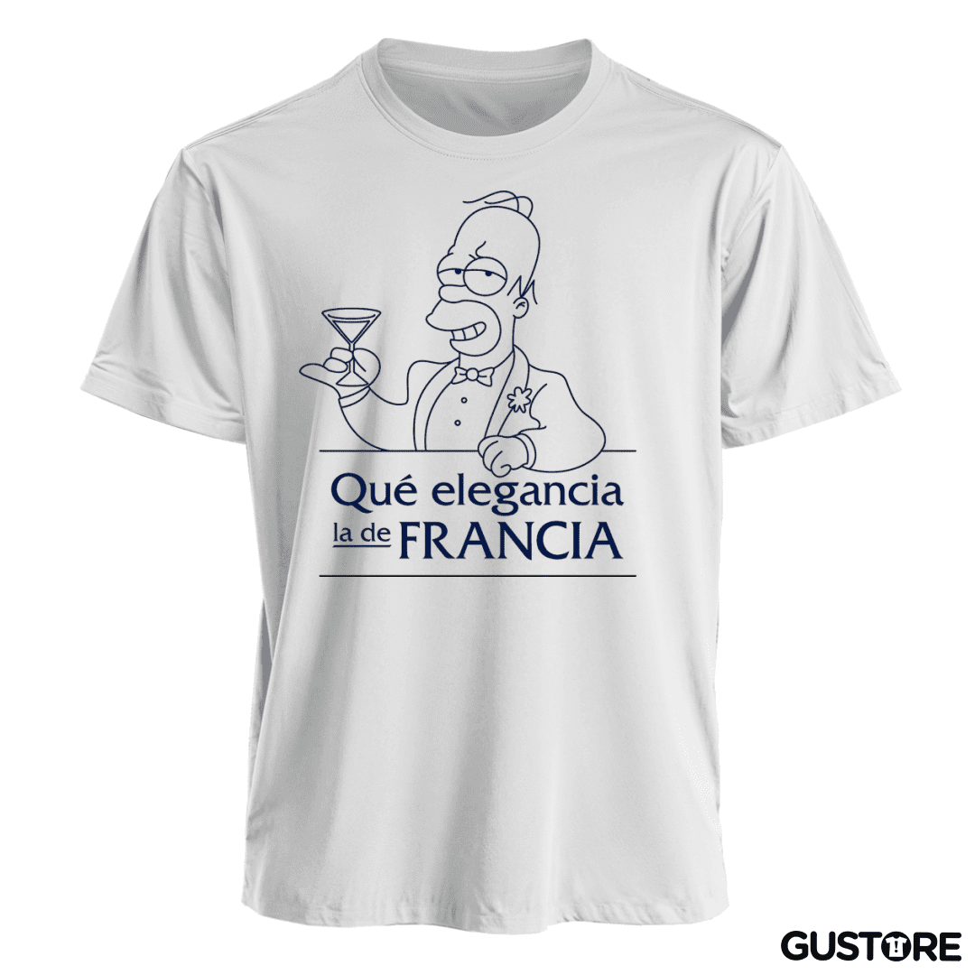 Polera Qué elegancia la de Francia