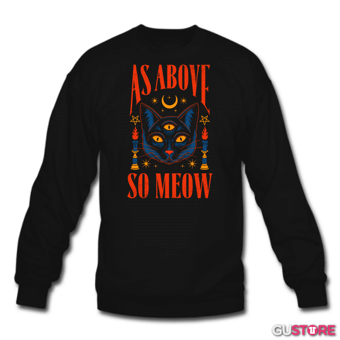 Poleron polo As Above So Meow