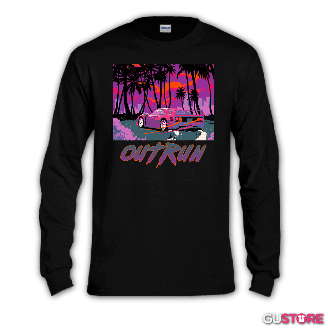 Polera manga larga Outrun