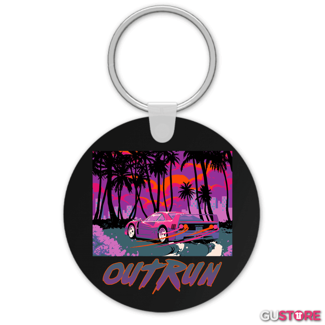 Llavero Outrun