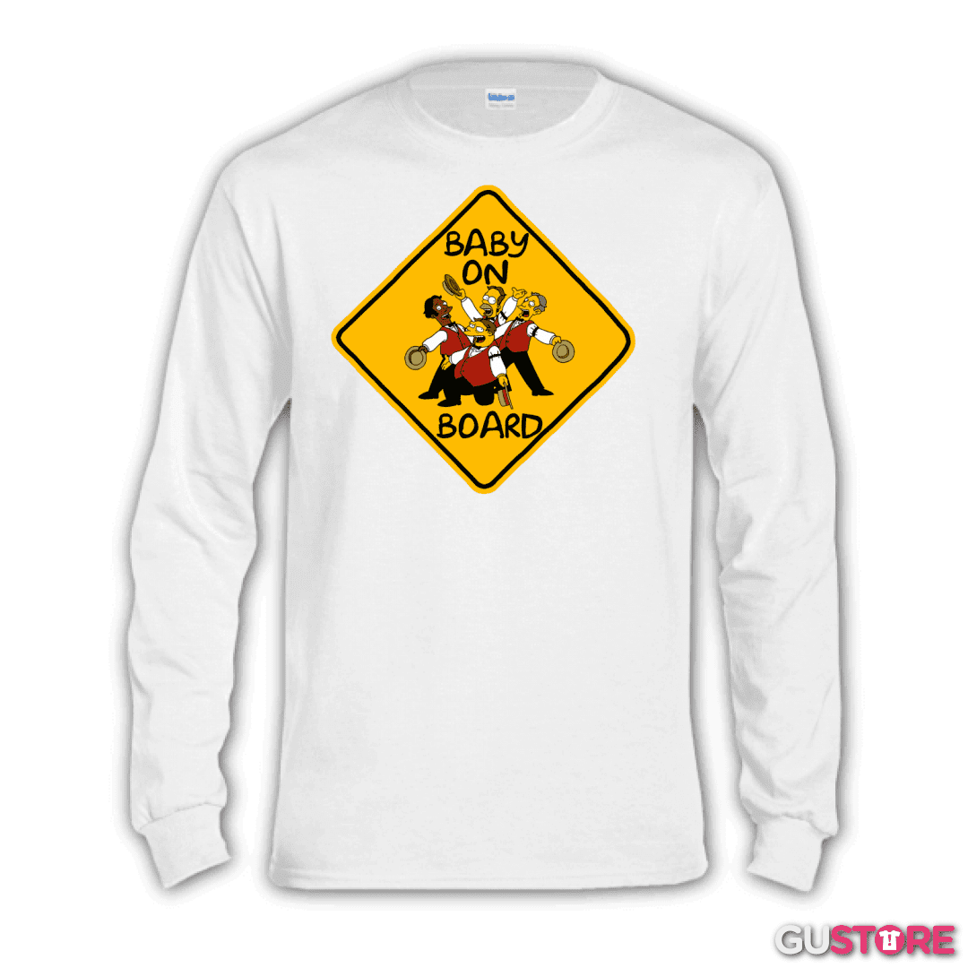 Polera manga larga Baby on board