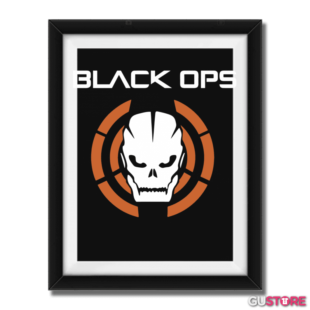 Cuadro decorativo Black ops