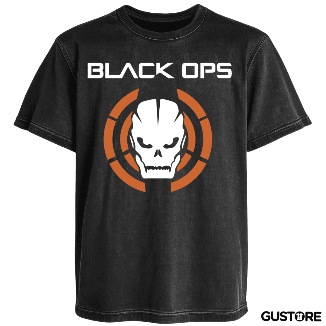 Polera desgastada Black ops