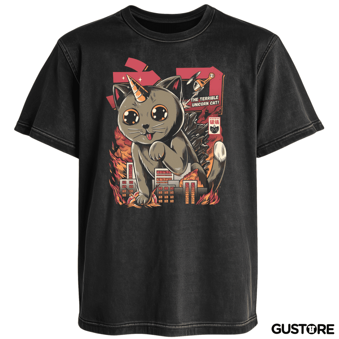 Polera desgastada Catjira