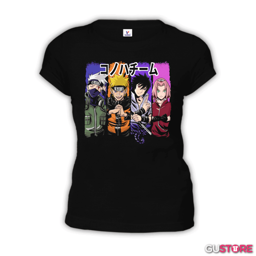 Polera de Mujer Equipo 7 Shippuden 