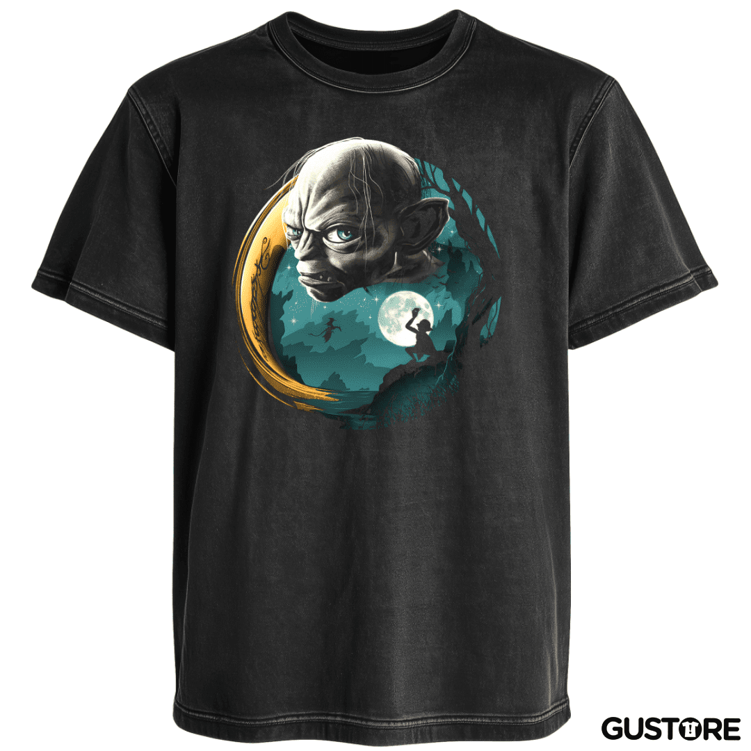 Polera desgastada Pasa el anillo