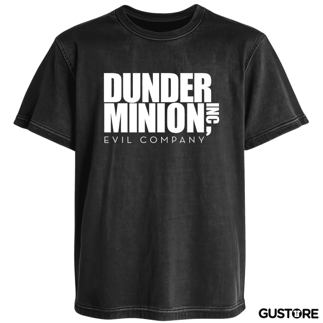 Polera desgastada Dunder Minion 