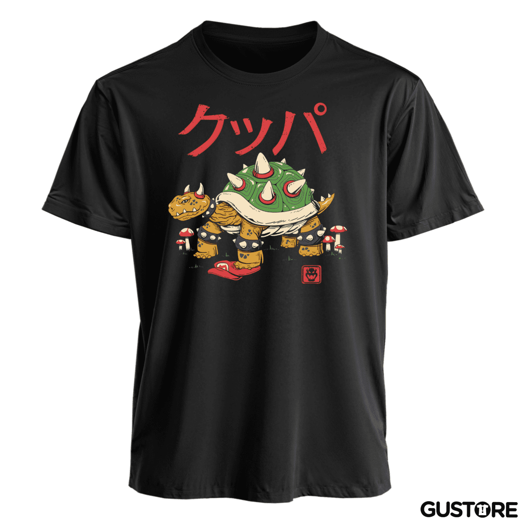 Polera Bowser Tortuga Demoniaca