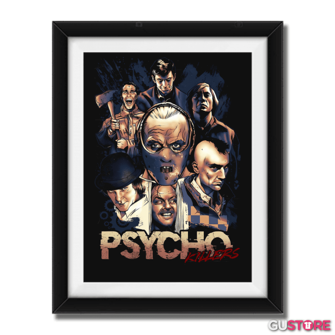 Cuadro decorativo Pyscho Killers