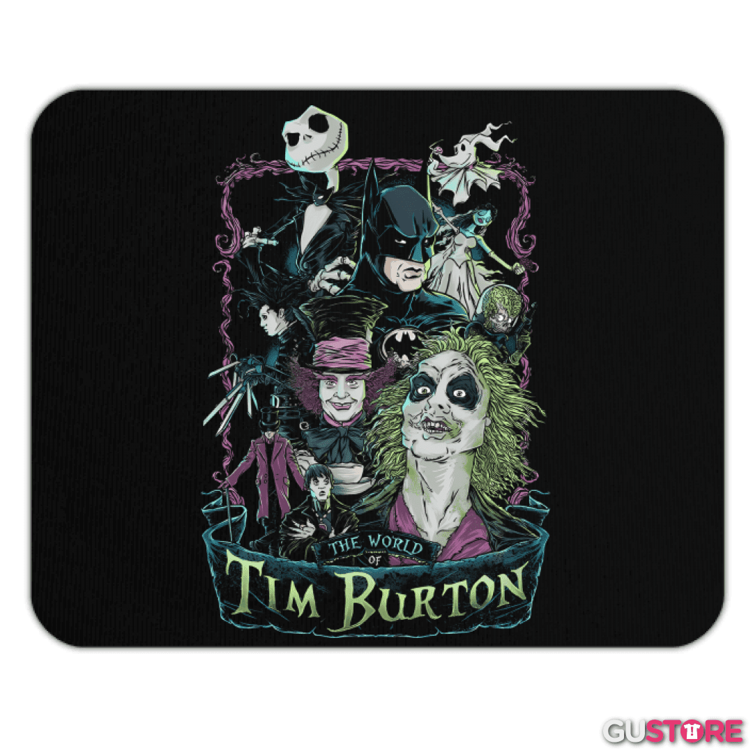Mousepad El Mundo de Tim Burton 