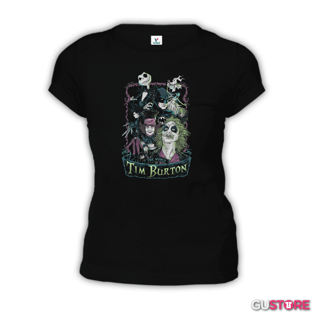 Polera de Mujer El Mundo de Tim Burton 