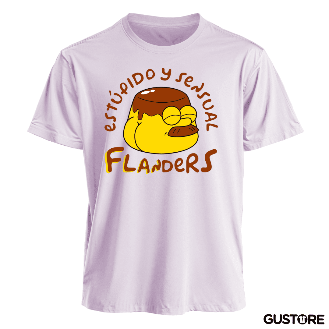 Polera Estúpido y Sensal Flanders