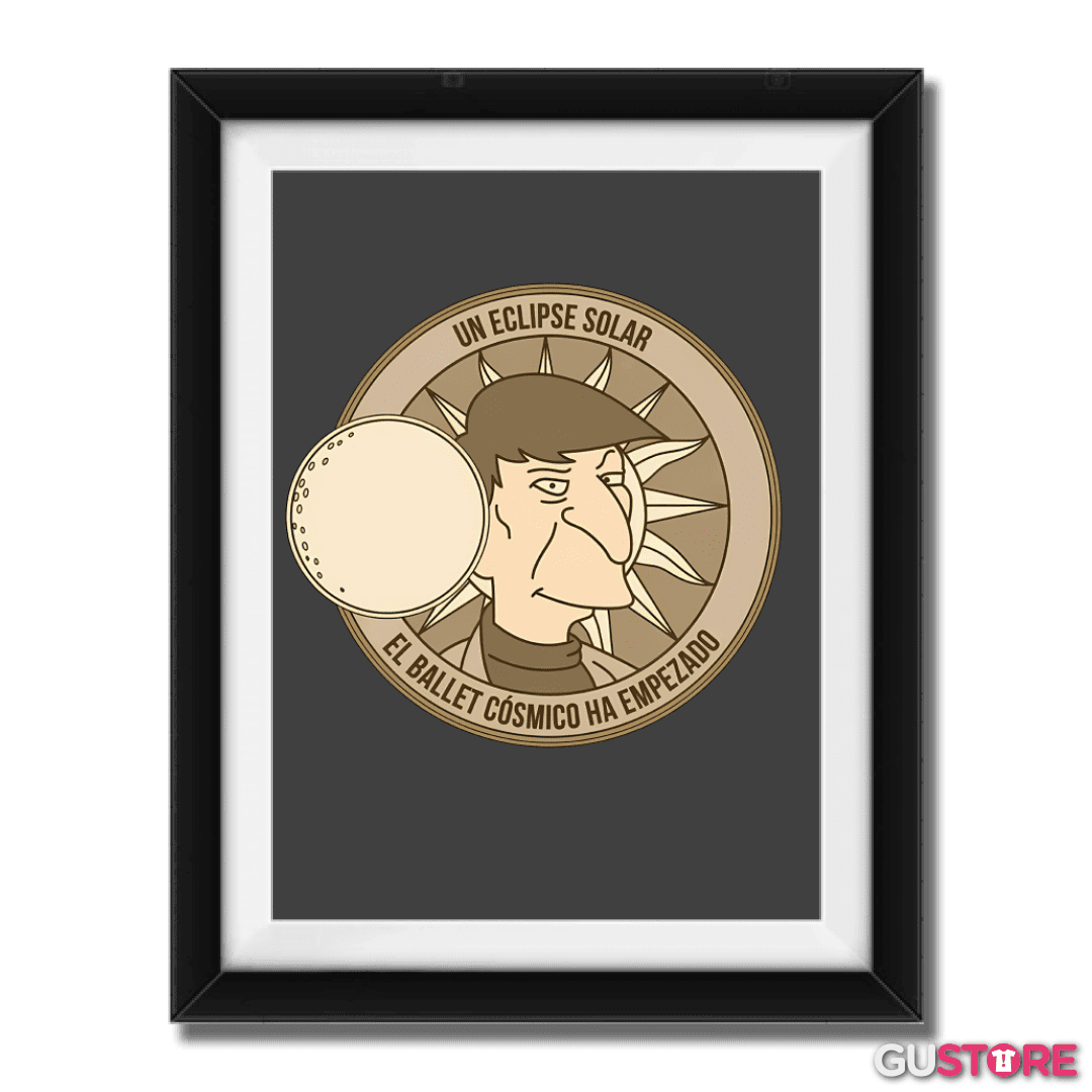 Cuadro decorativo Eclipse Solar
