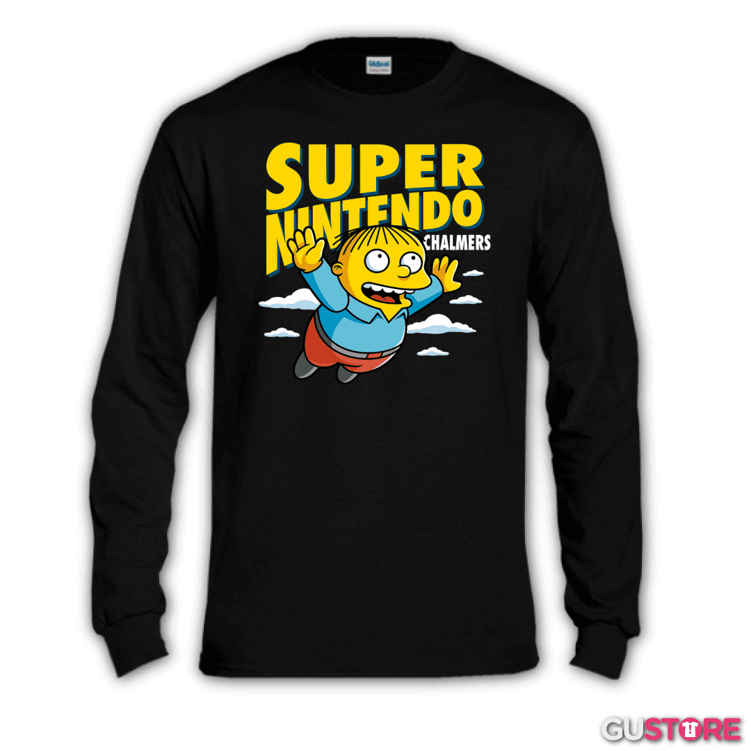 Polera manga larga Super Nintendo Chalmers