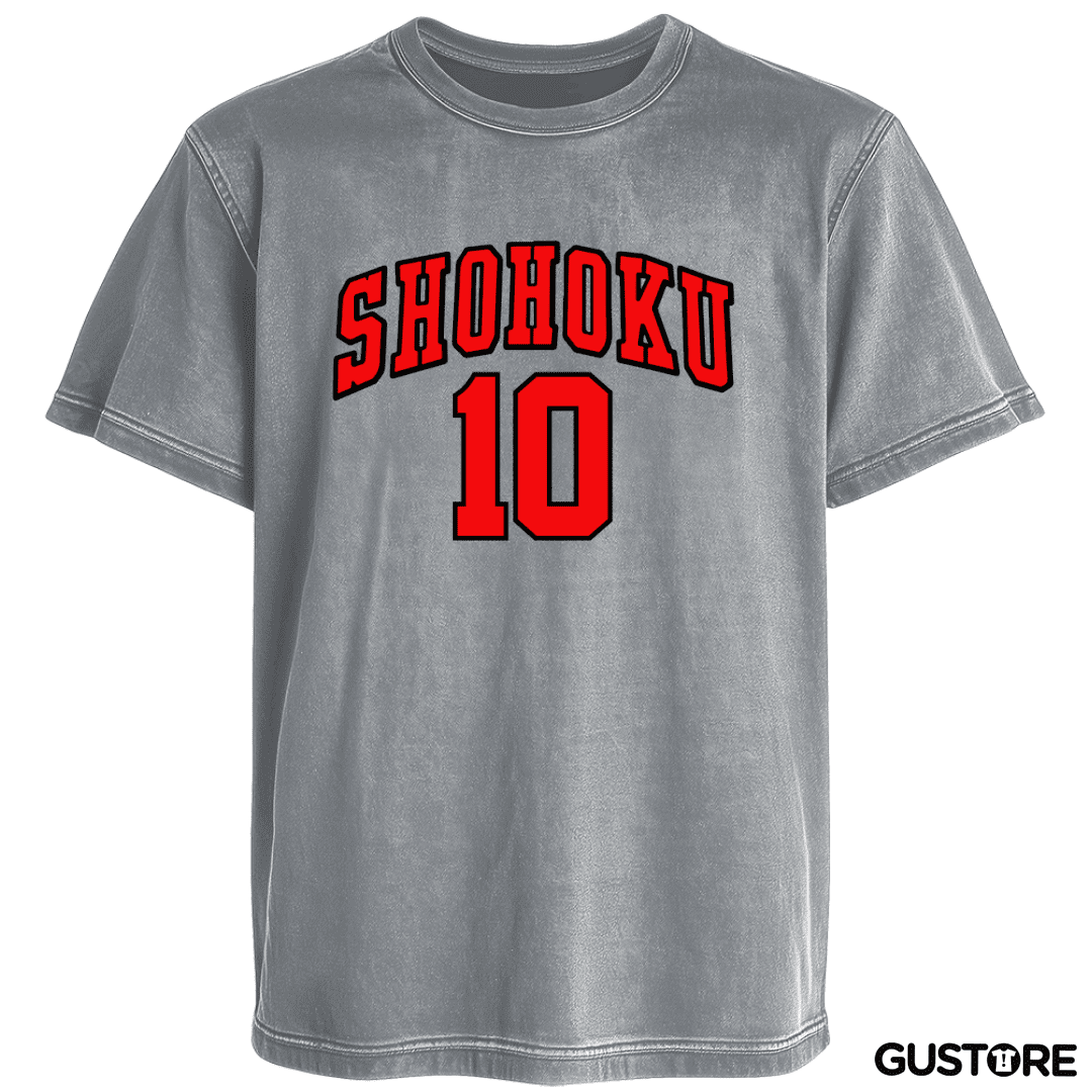 Polera desgastada Shohoku 10 visita